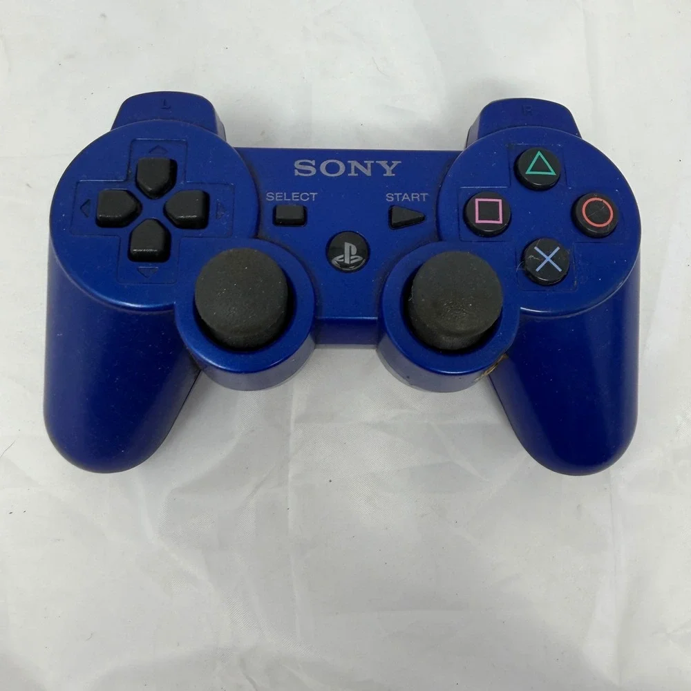 Sony PlayStation 3 DualShock 3 Wireless Controller Blue CECHZC2U for Parts
